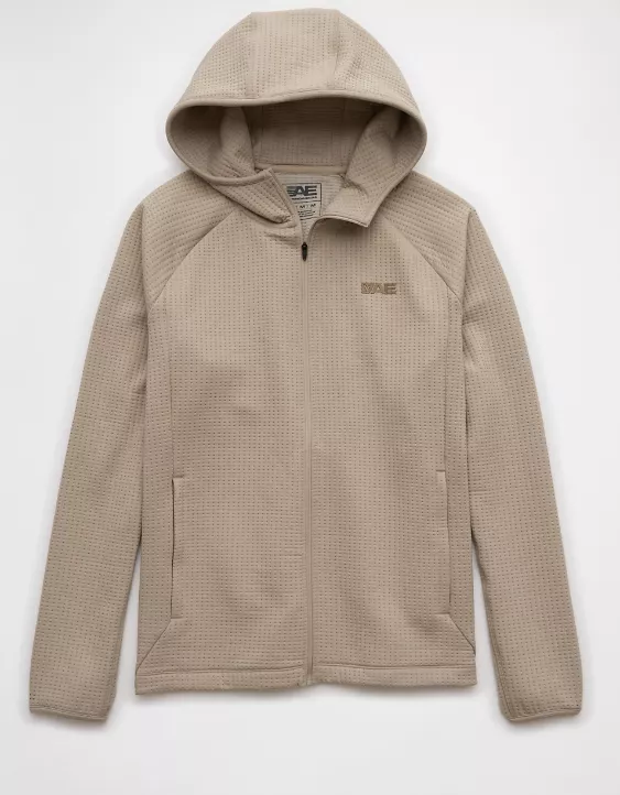 Aeo AE 24/7 Training Zip-Up Hoodie