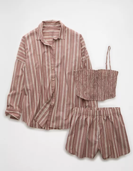 Aeo AE 3-Piece Woven Lounge Set