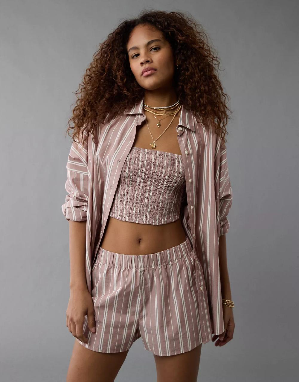 aeo AE 3-Piece Woven Lounge Set