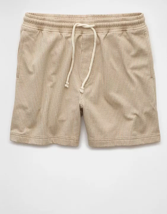 Aeo AE 5" Flex Knit Striped Trekker Short