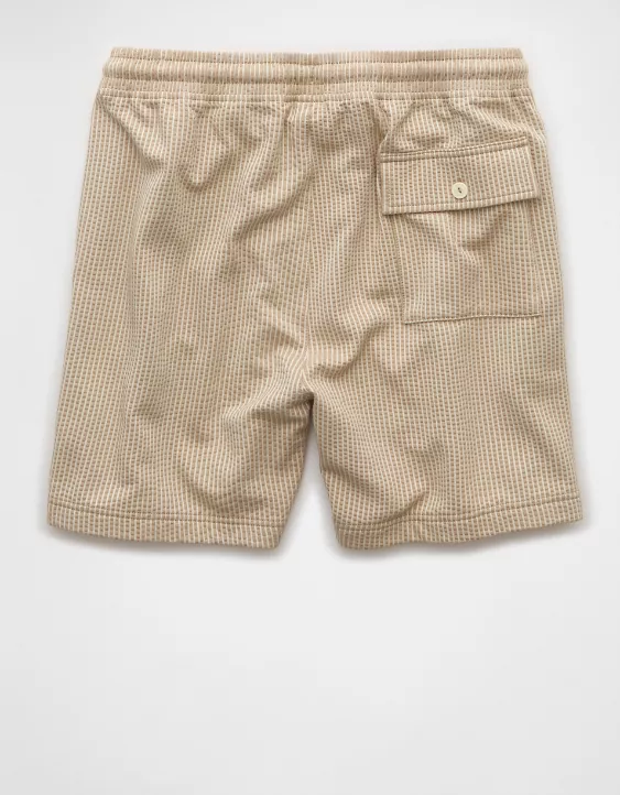 Aeo AE 5" Flex Knit Striped Trekker Short
