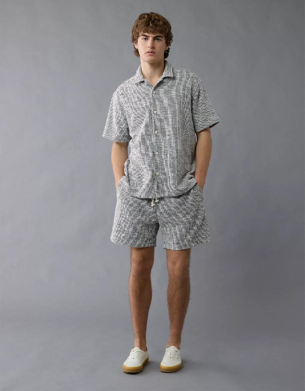 aeo AE 5" Flex Knit Textured Trekker Short