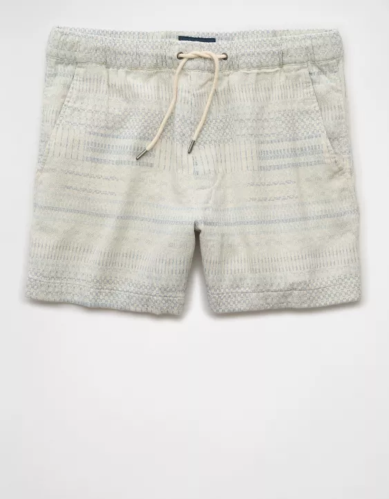 Aeo AE 5" Textured Striped Lived-In Trekker Short