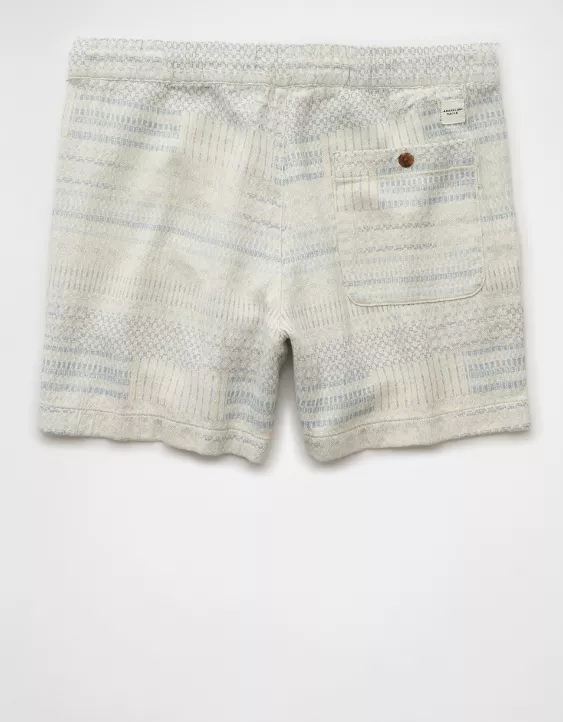 Aeo AE 5" Textured Striped Lived-In Trekker Short