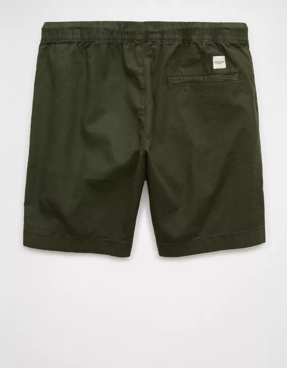 Aeo AE 7" Flex Linen-Blend Trekker Short