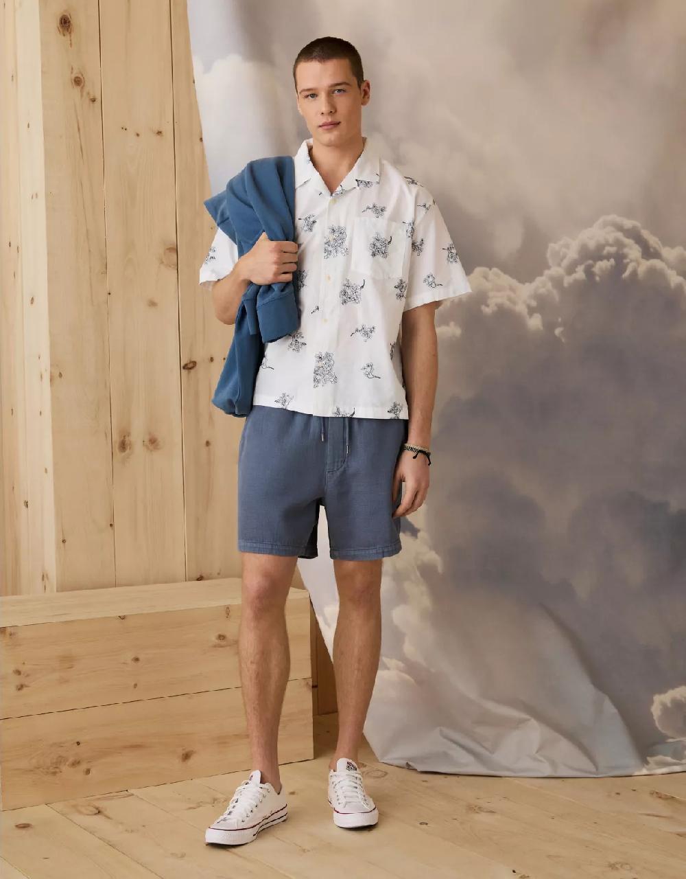 aeo AE 7" Flex Lived-In Trekker Short