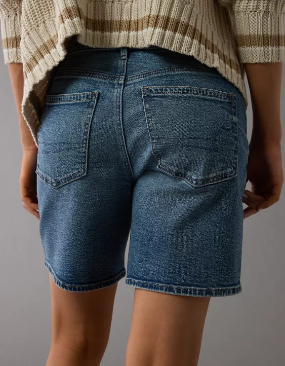 Aeo AE 8" Strigid Perfect Denim Bermuda Short