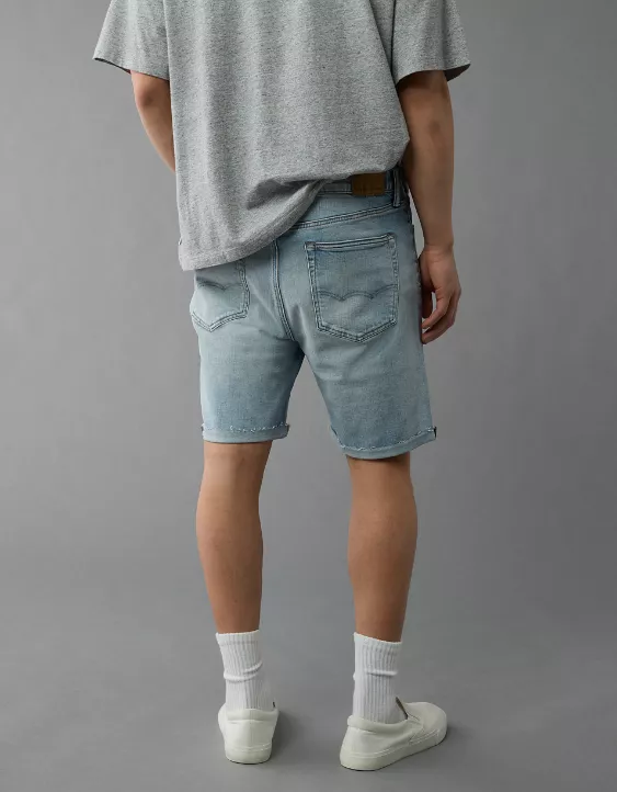 Aeo AE 9" EasyFlex Patched Denim Short