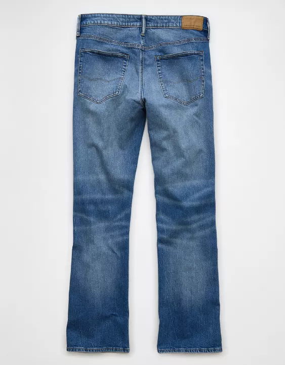 Aeo AE AirFlex+ Distressed Original Bootcut Jean