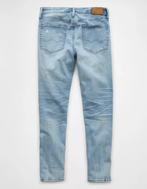 Aeo AE AirFlex+ Patched Athletic Fit Jean