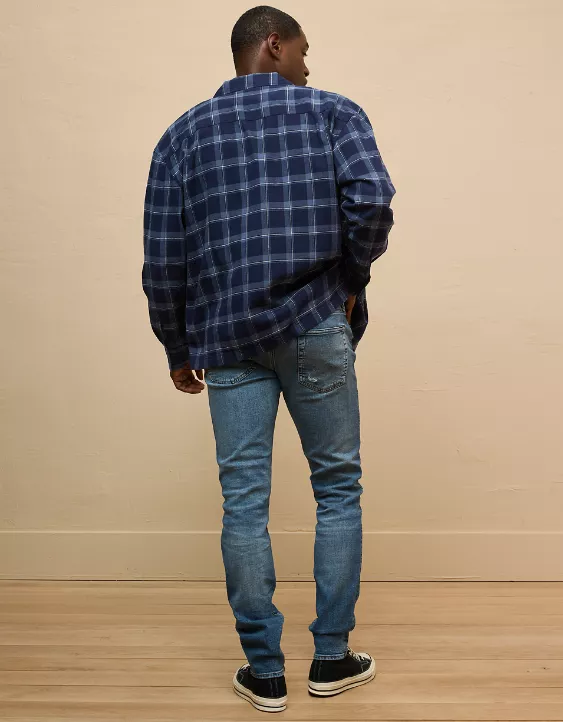 Aeo AE AirFlex+ Patched Athletic Skinny Jean