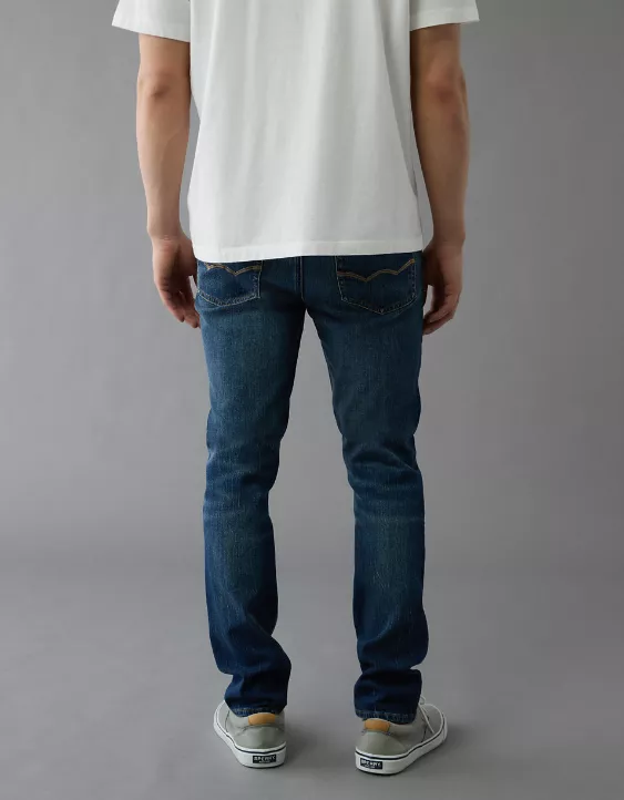 Aeo AE AirFlex+ Patched Skinny Jean