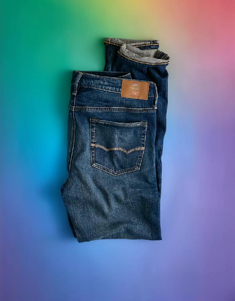 Aeo AE AirFlex+ Patched Skinny Jean