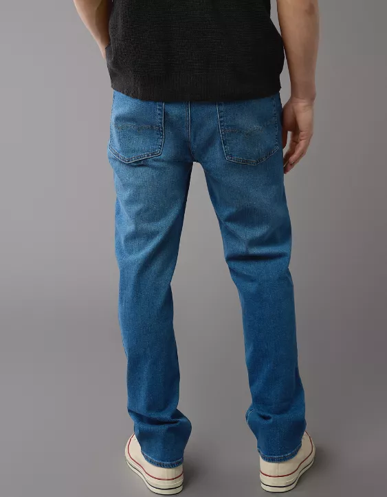 Aeo AE AirFlex+ Relaxed Straight Jean