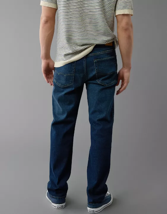 Aeo AE AirFlex+ Relaxed Straight Jean