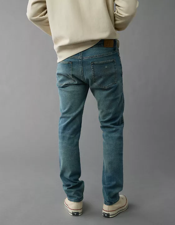 Aeo AE AirFlex+ Ripped Slim Jean