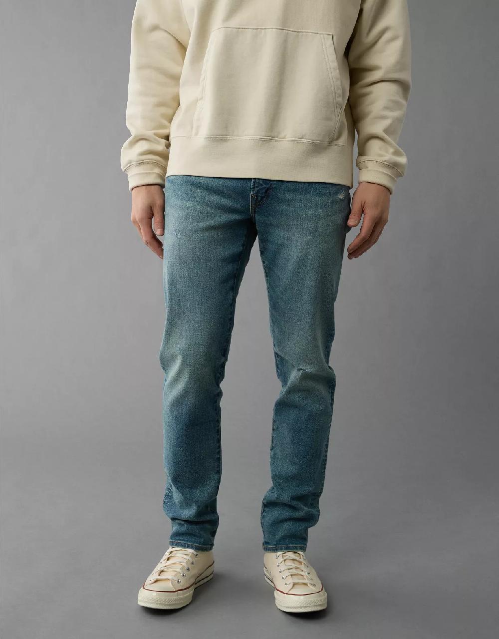 aeo AE AirFlex+ Ripped Slim Jean