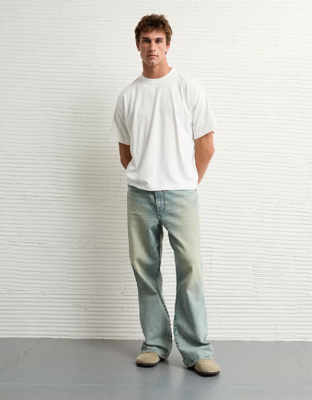aeo AE AirFlex+ TENCEL™ Fibers Baggy Flare Jean