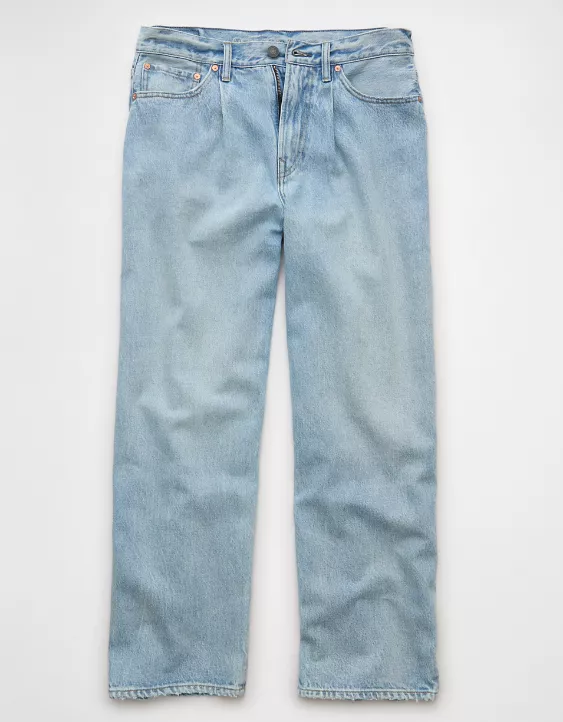 Aeo AE Baggy Pleated Jean