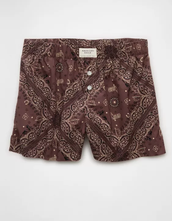 Aeo AE Bandana Boxer Sleep Short