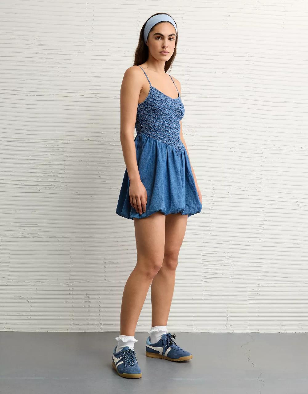 aeo AE Bella Bubble Mini Dress
