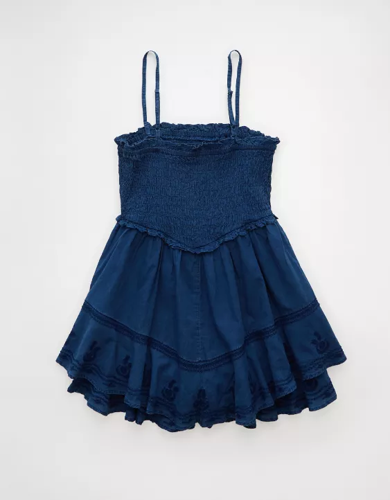 Aeo AE Bella Ruffle Tiered Romper