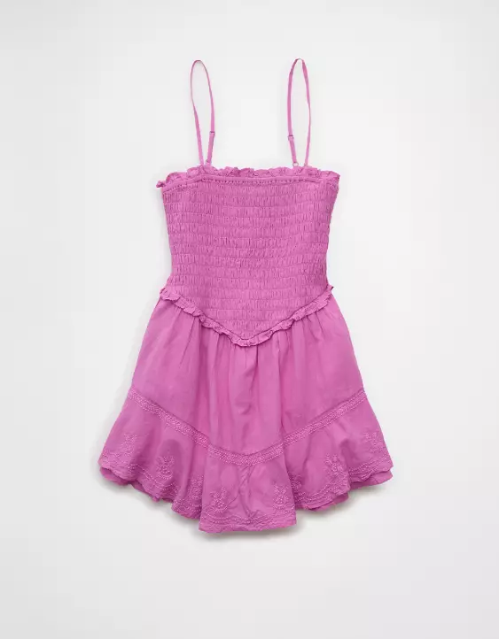 Aeo AE Bella Ruffle Tiered Romper