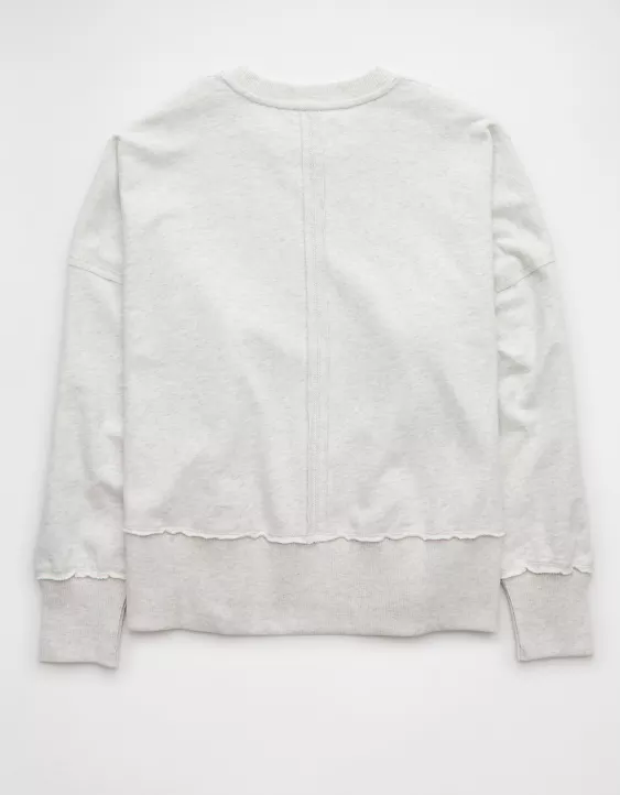 Aeo AE Big Hug Crew Neck Sweatshirt
