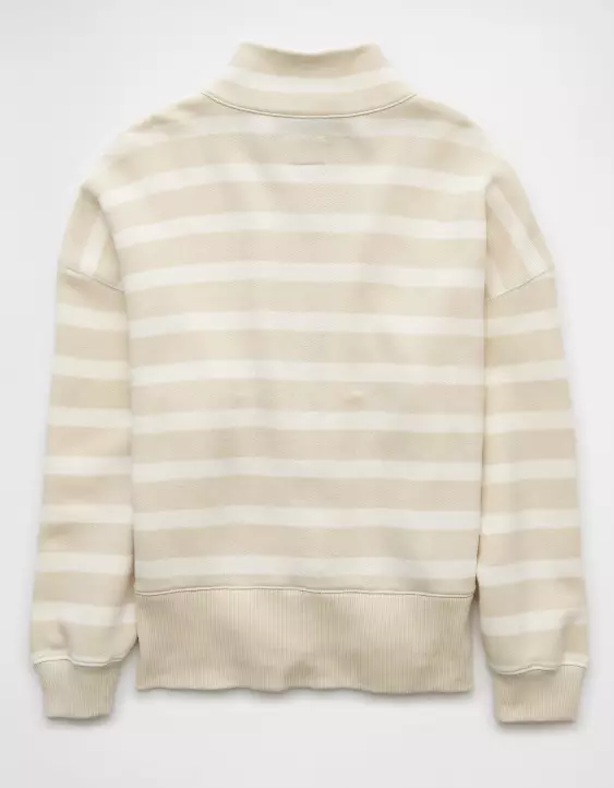 Aeo AE Big Hug Henley Sweatshirt