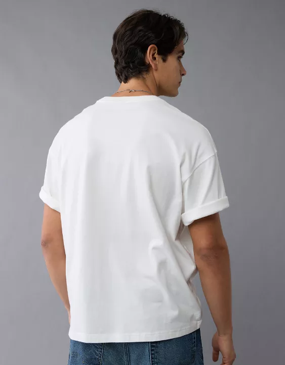 Aeo AE Boxy Destination Graphic T-Shirt