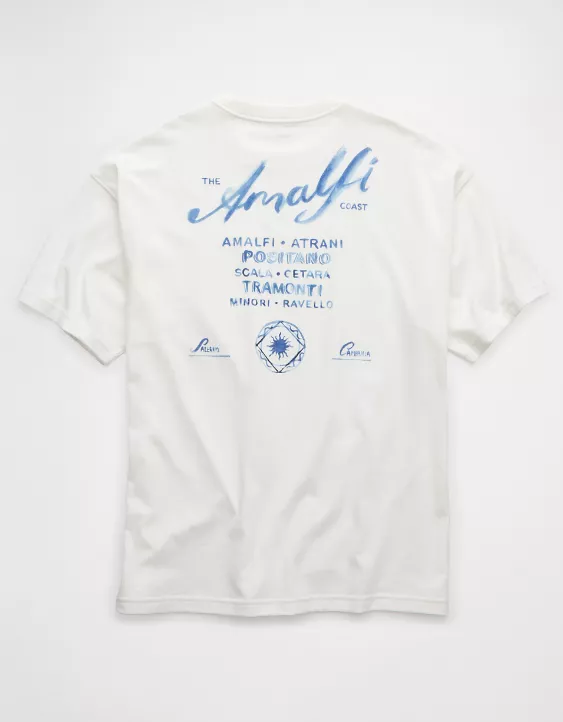 Aeo AE Boxy Destination Graphic T-Shirt