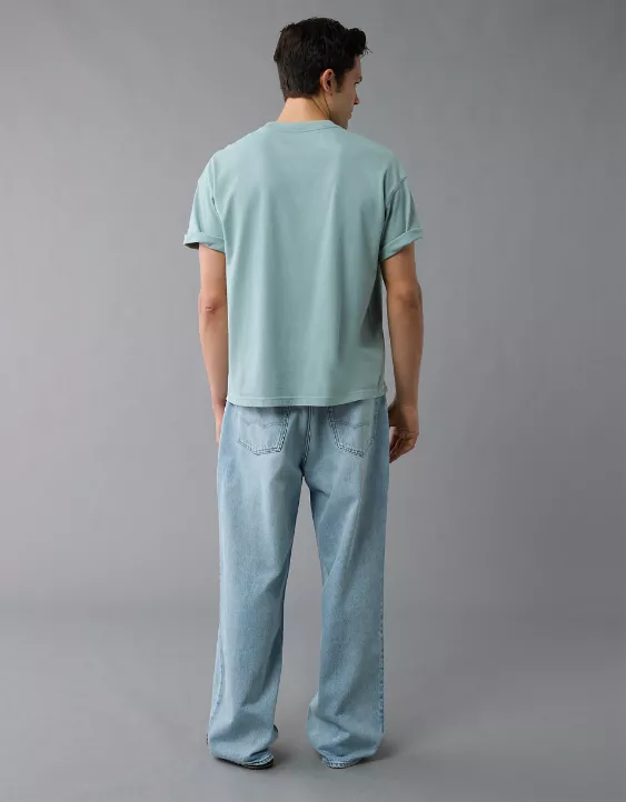 Aeo AE Boxy Destination Graphic T-Shirt