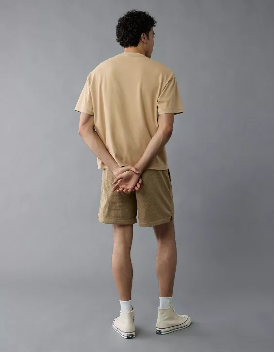 Aeo AE Boxy Elevated Logo Graphic T-Shirt