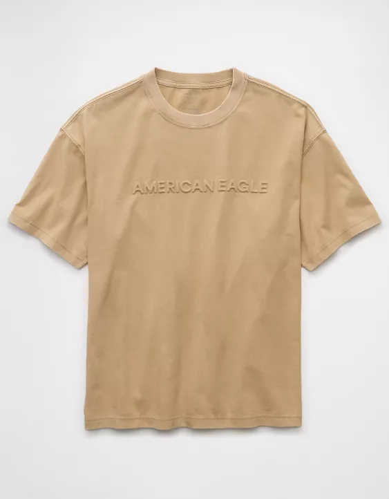 Aeo AE Boxy Elevated Logo Graphic T-Shirt