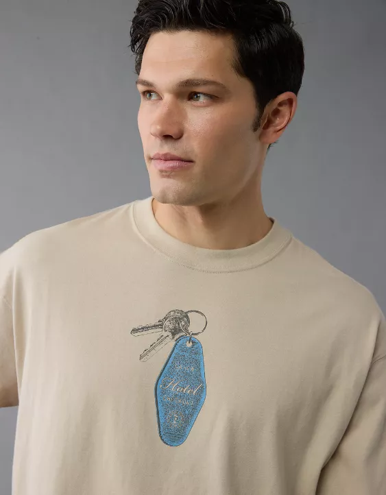 Aeo AE Boxy Graphic T-Shirt