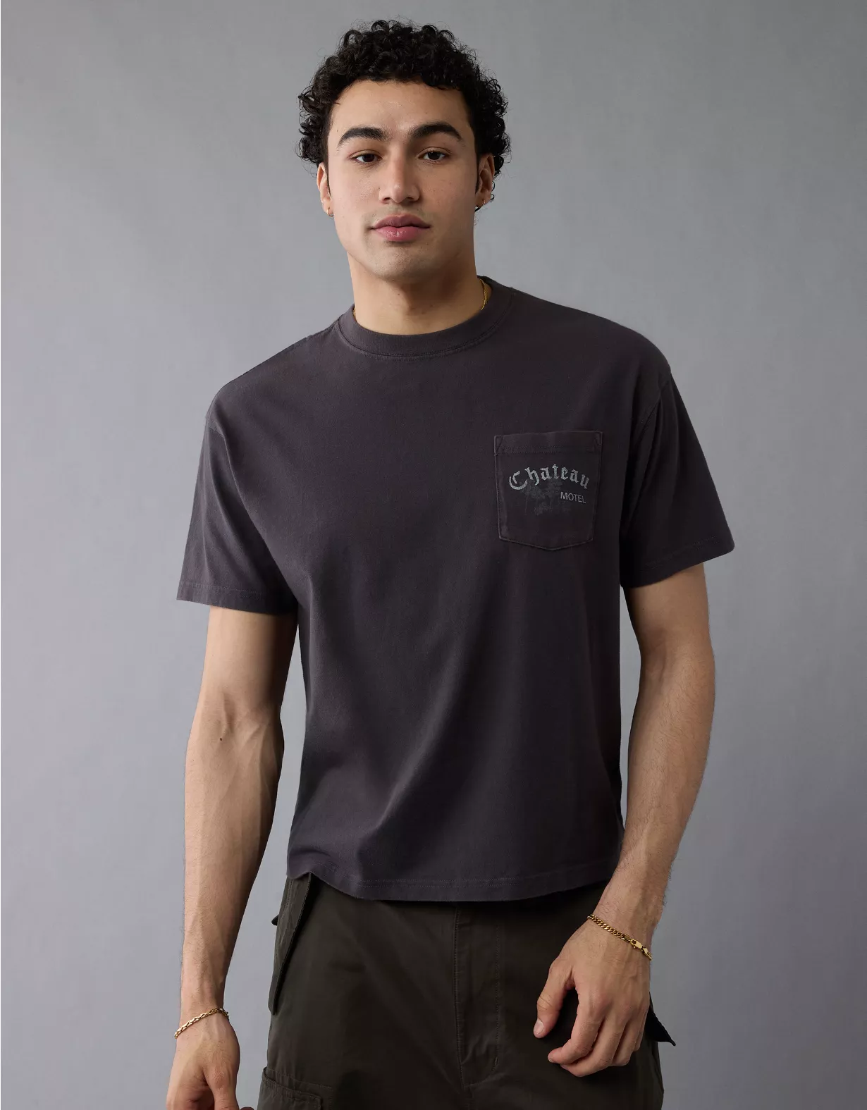 aeo AE Boxy Graphic T-Shirt