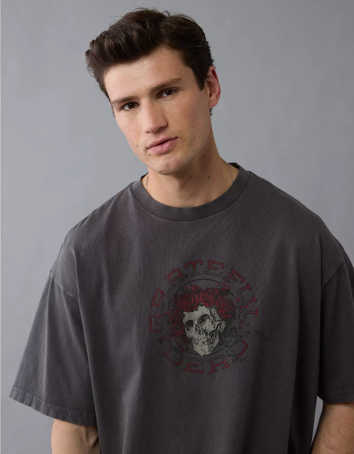 aeo AE Boxy Grateful Dead Graphic T-Shirt