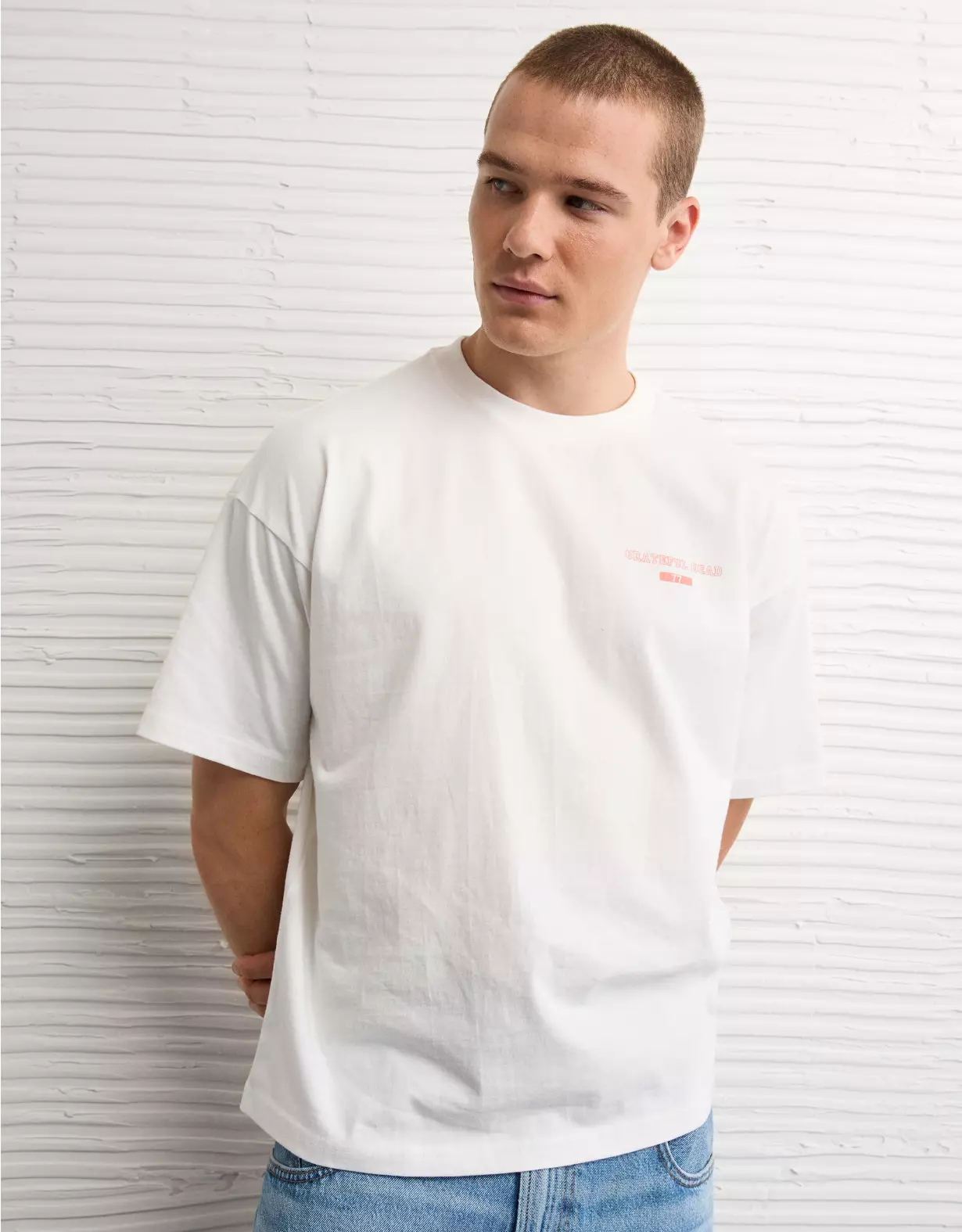 aeo AE Boxy Grateful Dead Graphic T-Shirt