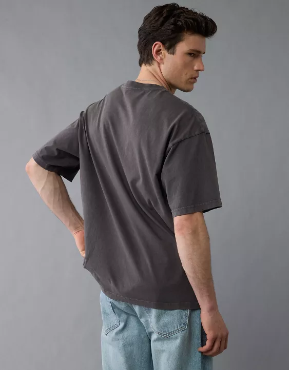 Aeo AE Boxy Grateful Dead Graphic T-Shirt