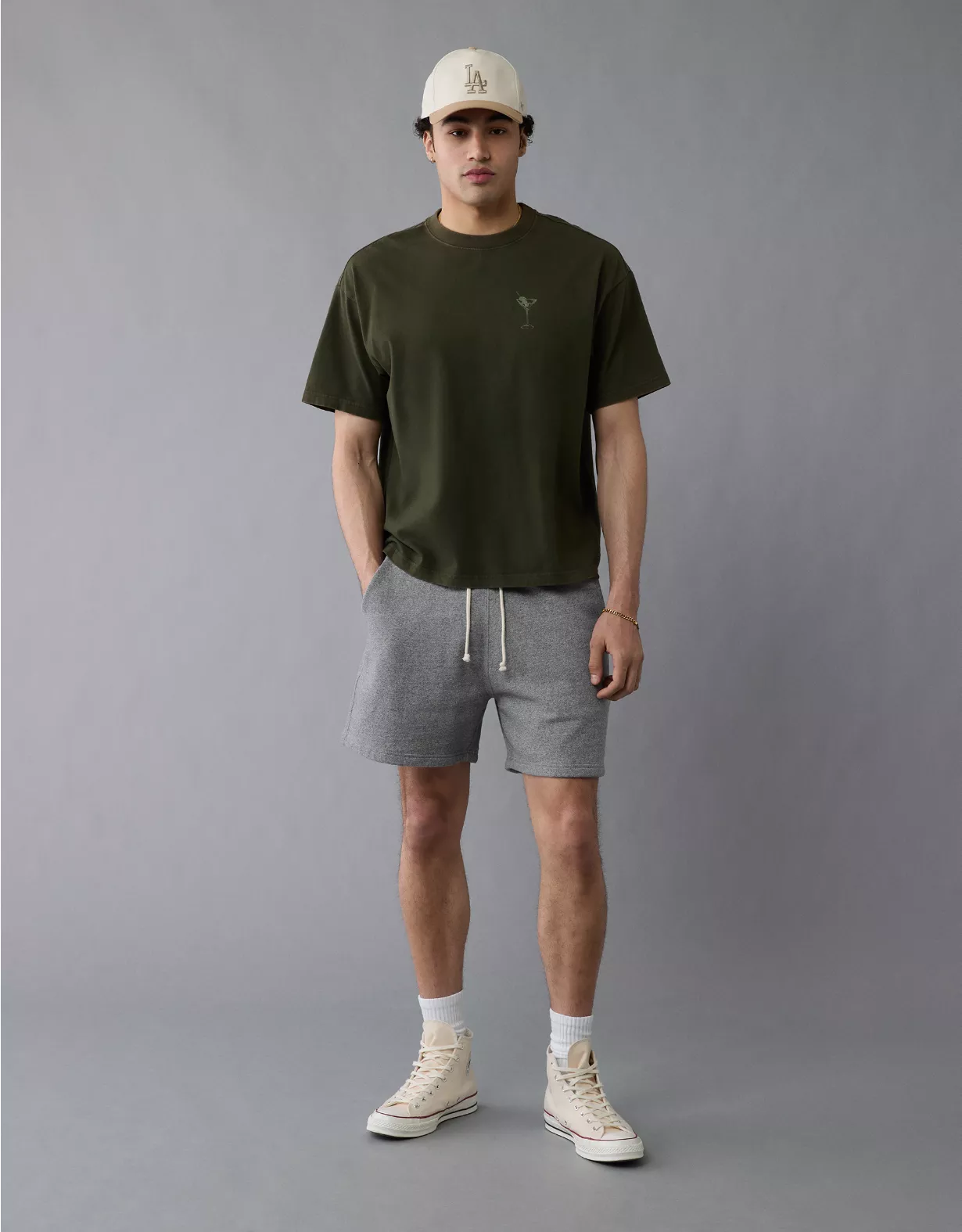 aeo AE Boxy Happy Hour Graphic T-Shirt