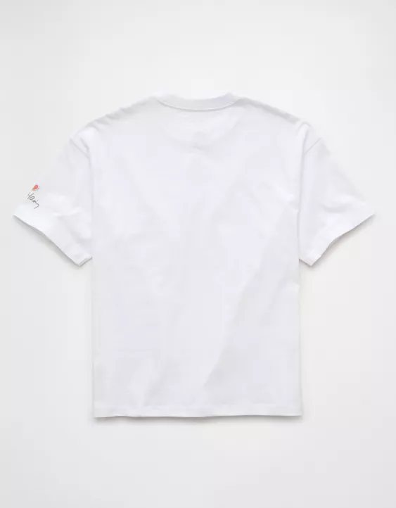 Aeo AE Boxy Keith Haring Graphic T-Shirt