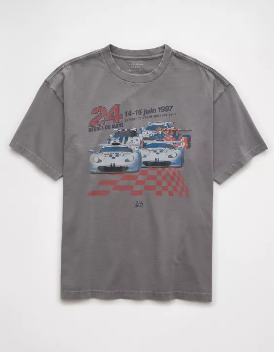 Aeo AE Boxy Le Mans Racing Graphic T-Shirt