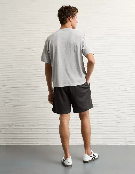 Aeo AE Boxy Logo Graphic T-Shirt