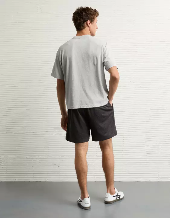 Aeo AE Boxy Logo Graphic T-Shirt