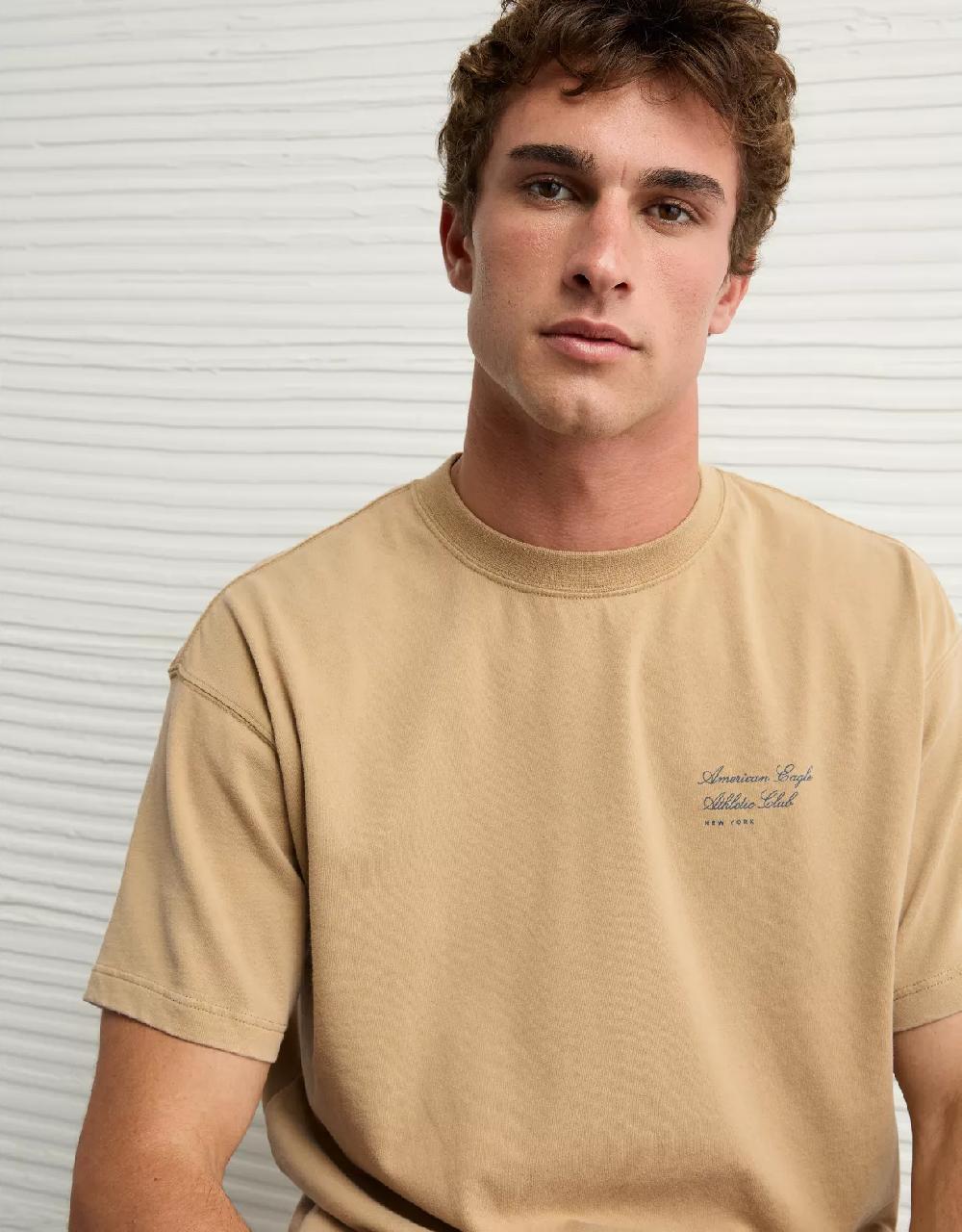 aeo AE Boxy Logo Graphic T-Shirt