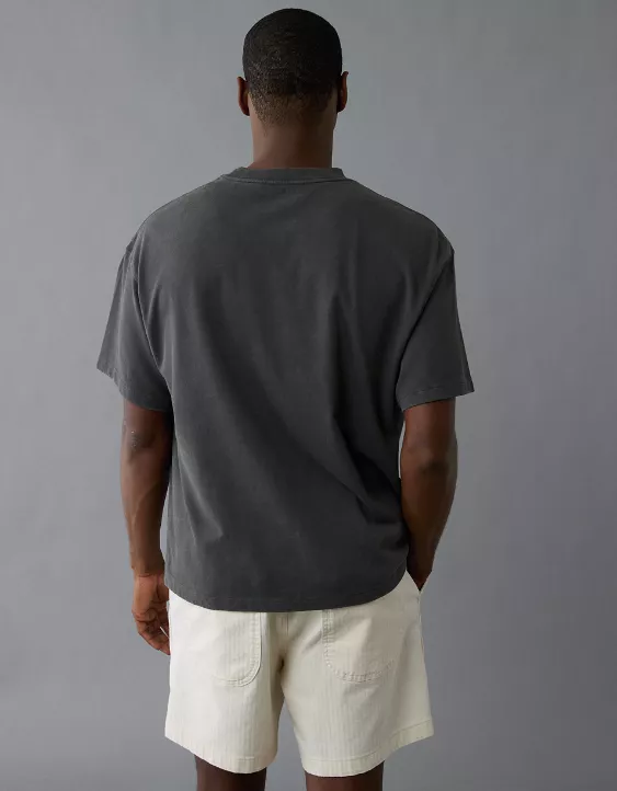 Aeo AE Boxy Logo Graphic T-Shirt