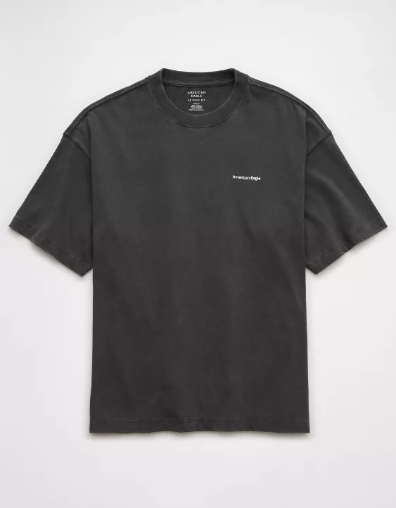 Aeo AE Boxy Logo Graphic T-Shirt