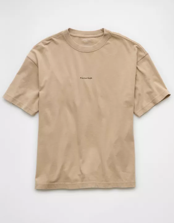 Aeo AE Boxy Logo Graphic T-Shirt
