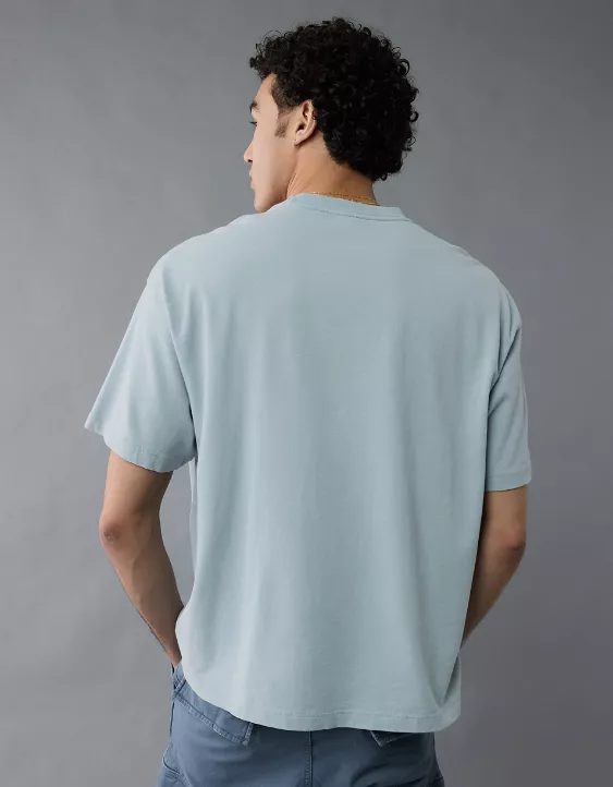 Aeo AE Boxy Logo Graphic T-Shirt
