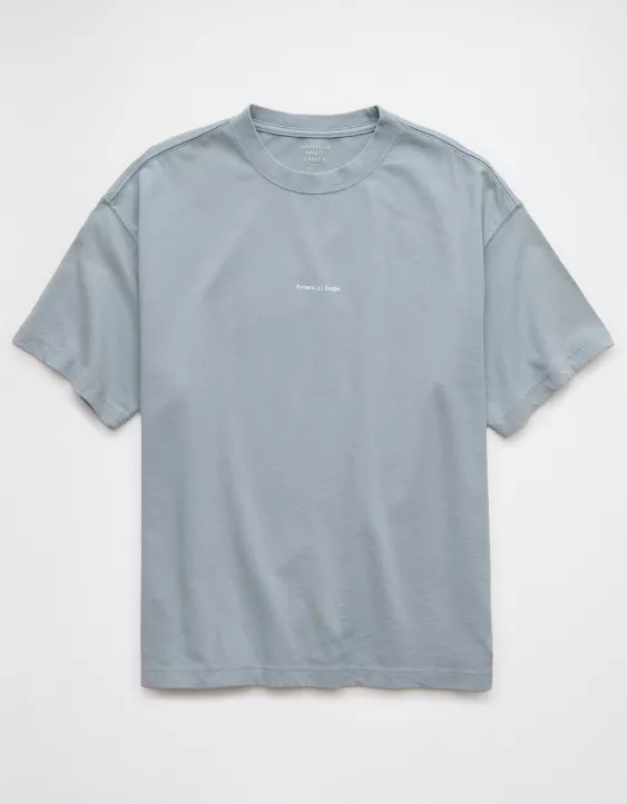 Aeo AE Boxy Logo Graphic T-Shirt